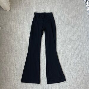 Lululemon flared black leggings